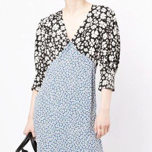 Rixo London Martha Dress - Daisy Clover Mix Size L